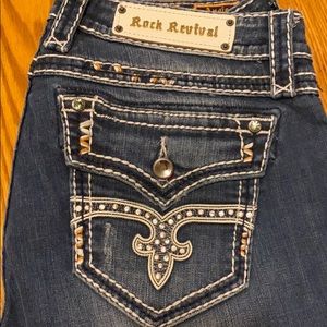 Rock Revival Angie Straight Leg 31x34